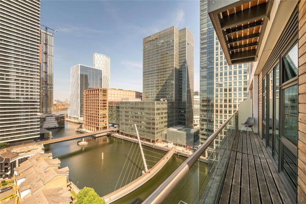 Penthouse Canary Wharf - Free Wifi London Kültér fotó